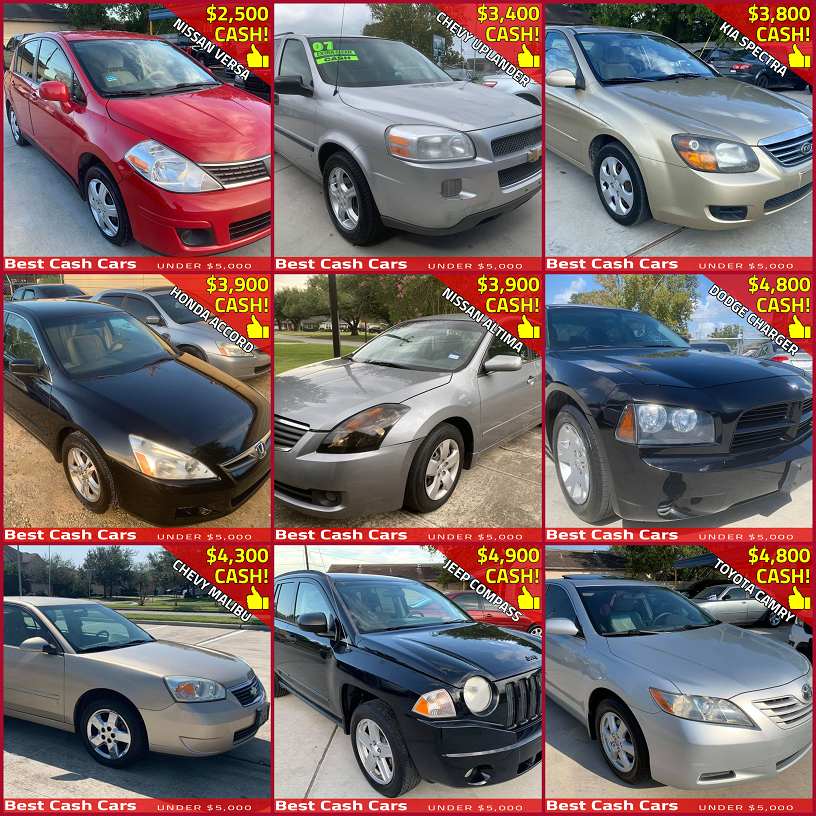 Cash cars on sale near me