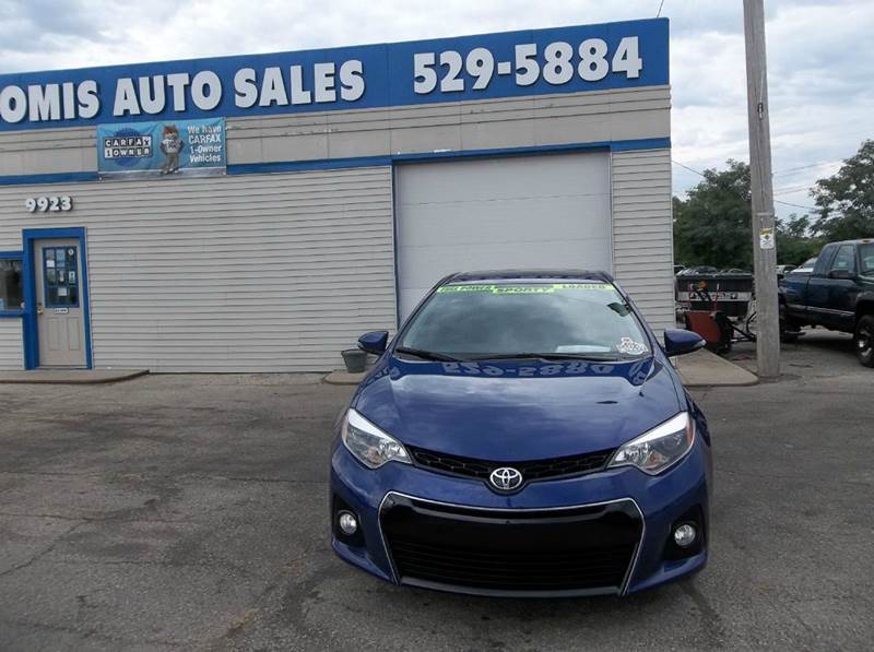 2014 Toyota Corolla S Plus Pluplu4dr Sedan Cvt