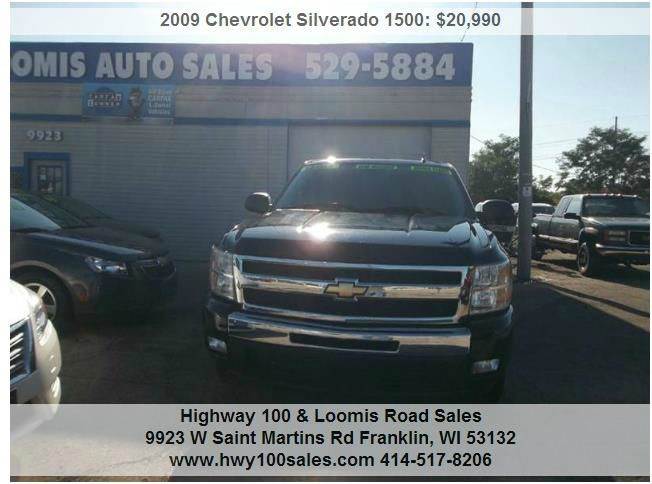 2009 Chevrolet Silverado 1500 Lt 4x4 4dr Extended Cab 5.8 Ft. Sb