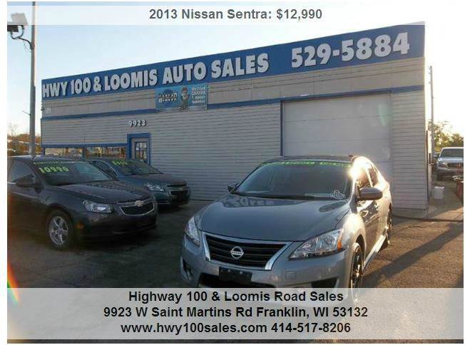 2013 Nissan Sentra Sr Sporty