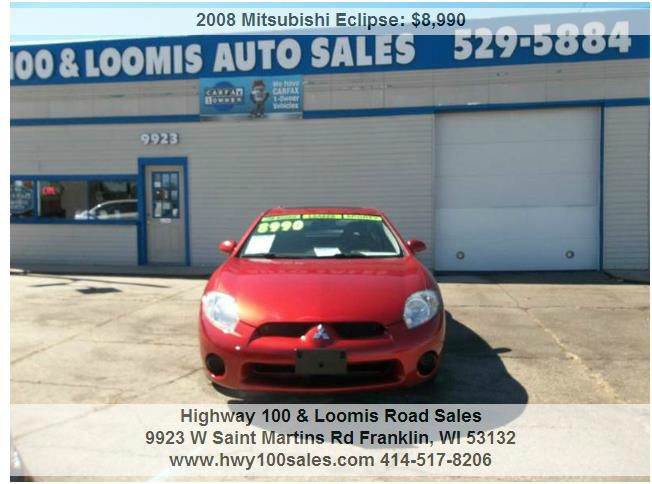 2008 Mitsubishi Eclipse Se 2dr Hatchback