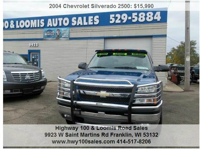 2004 Chevrolet Silverado 2500 Lt 4dr Crew Cab 4wd Sb