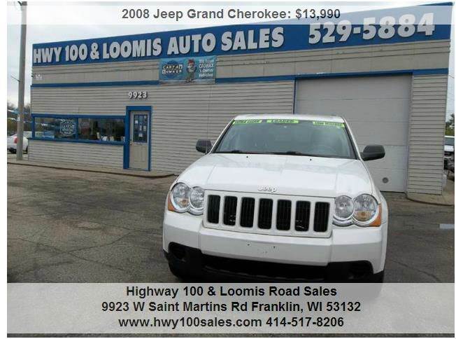 2008 Jeep Grand Cherokee Laredo 4x4 4dr Suv