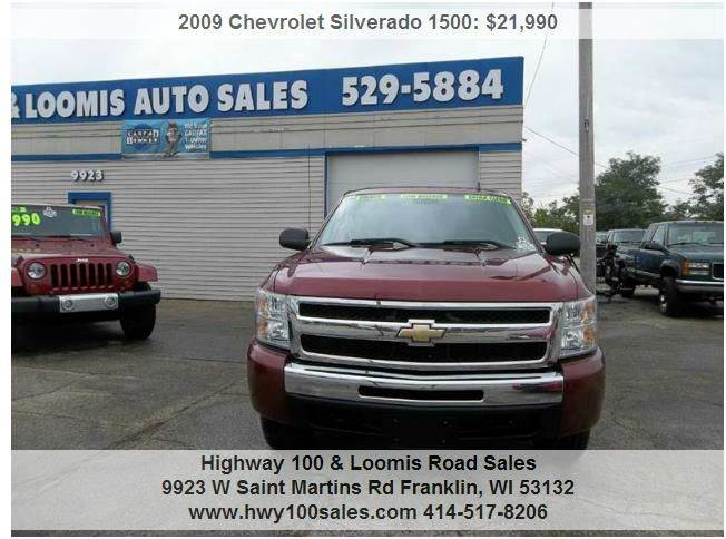 2009 Chevrolet Silverado 1500 Lt 4x4 4dr Crew Cab 5.8 Ft. Sb