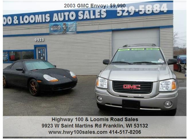 2003 GMC Envoy Sle 4wd 4dr Suv