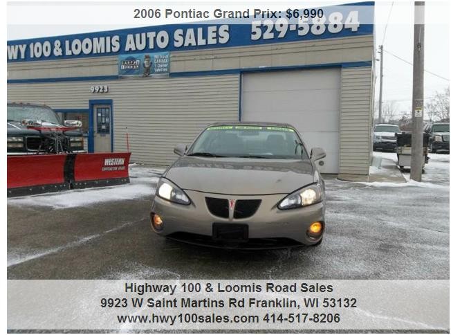 2006 Pontiac Grand Prix