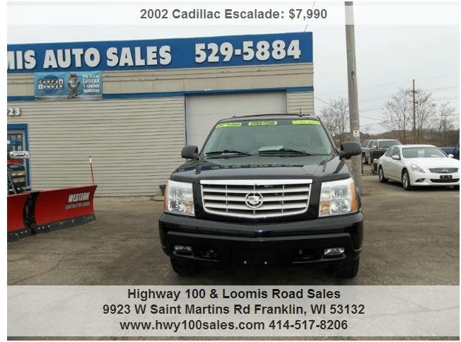 2002 Cadillac Escalade