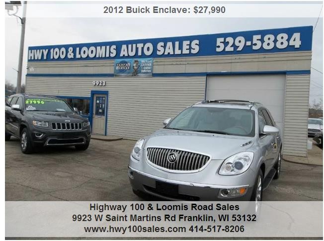 2012 Buick Enclave