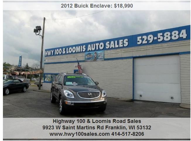 2012 Buick Enclave