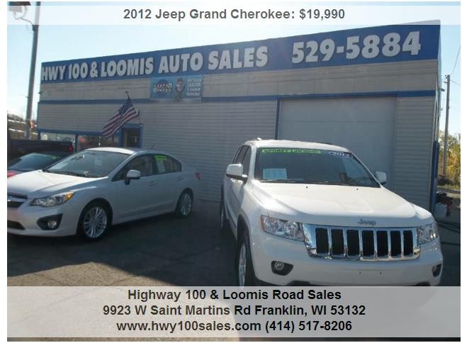 2012 Jeep Grand Cherokee