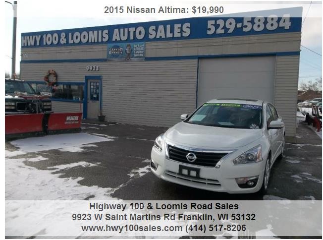 2015 Nissan Altima SL