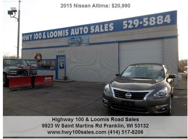 2015 Nissan Altima SL