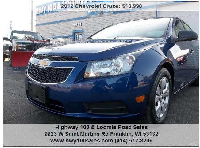 2012 Chevrolet CRUZE LS