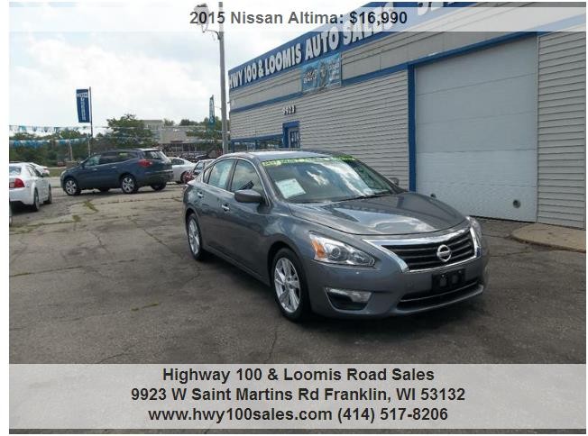 2015 Nissan Altima 2.5 S