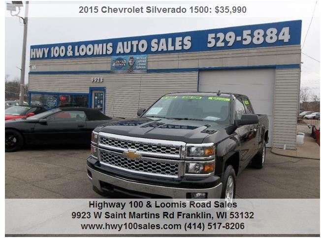 2015 Chevrolet Silverado 1500