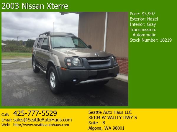 2003 Nissan Xterre