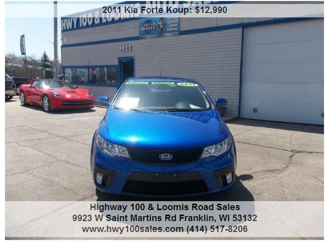 2011 Kia Forte SX