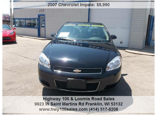 2007 Chevrolet Impala LT 3.5 V6