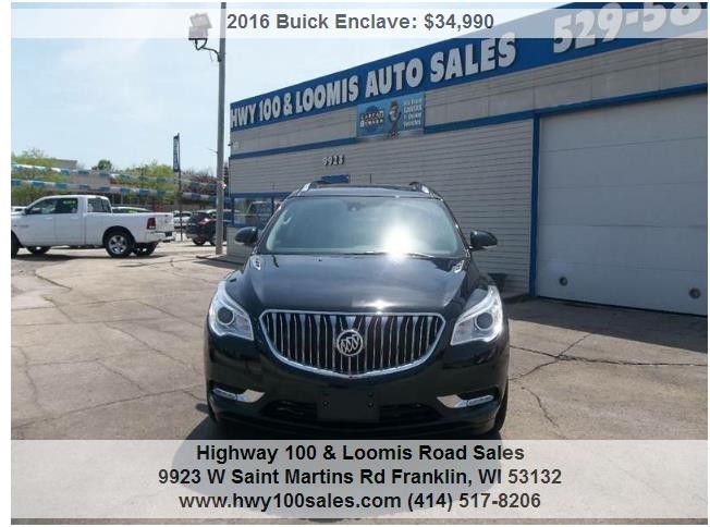 2016 Buick Enclave AWD