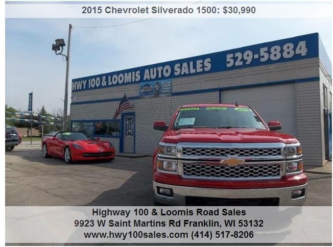 2015 Chevrolet Silverado 1500 LT