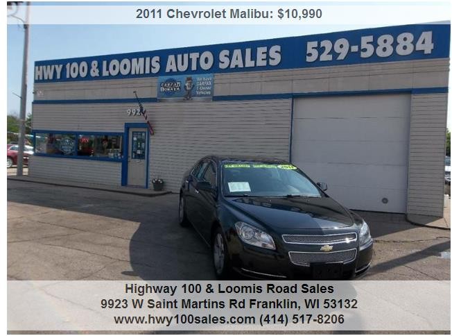 2011 Chevrolet Malibu LT