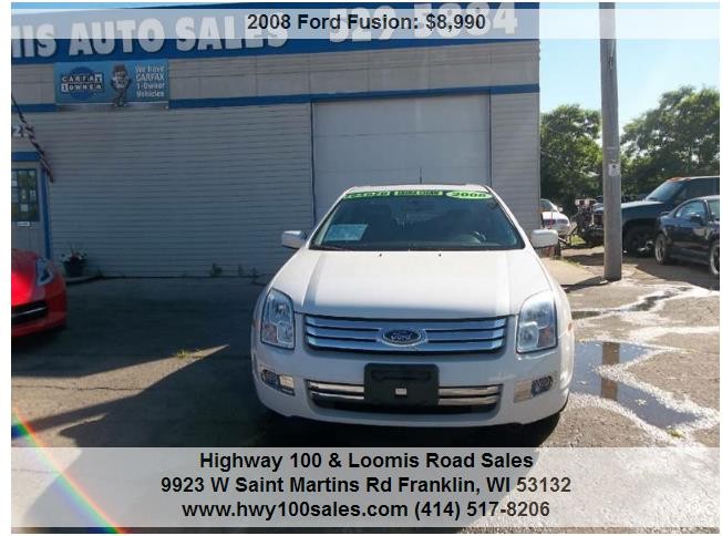 2008 Ford Fusion SEL