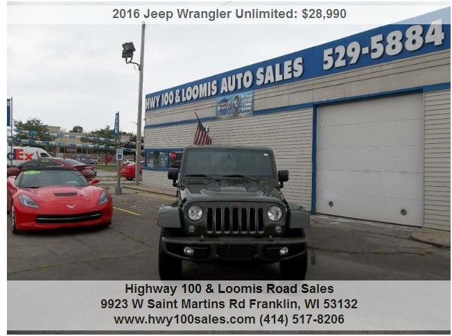 2016 Jeep Wrangler