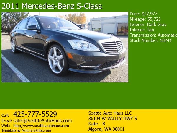 2011 Mercedes-Benz S-Class