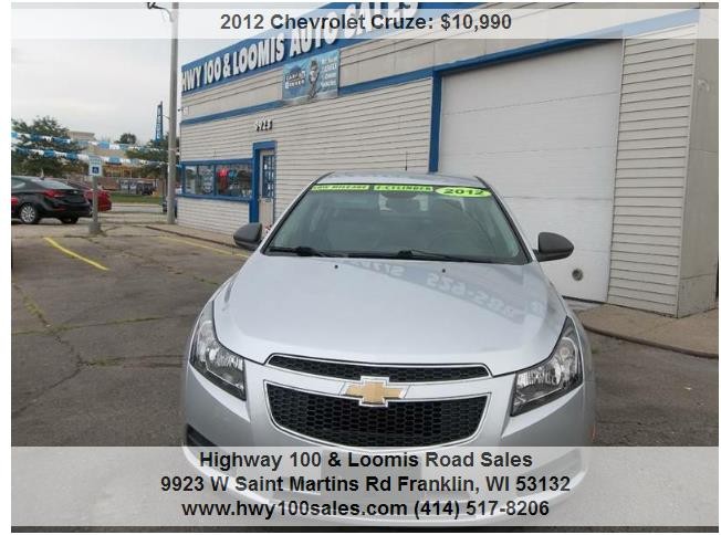 2012 Chevrolet Cruze