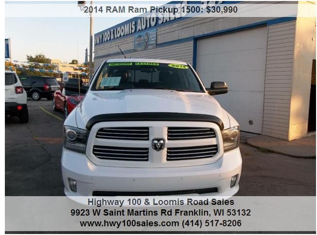 2014 Ram 1500 SPORT