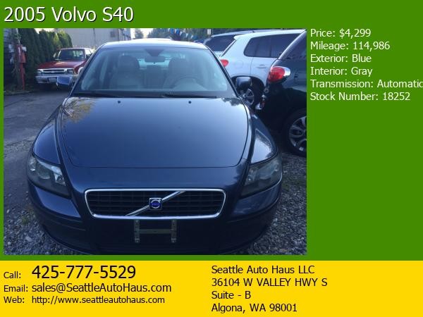 2005 Volvo S40