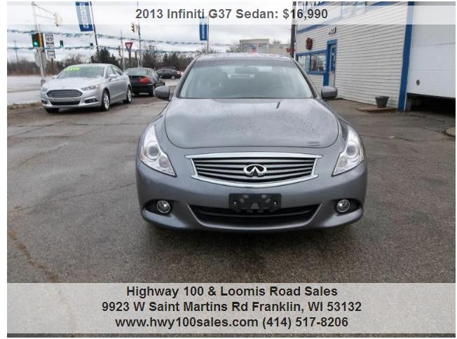 2013 Infiniti G Sedan