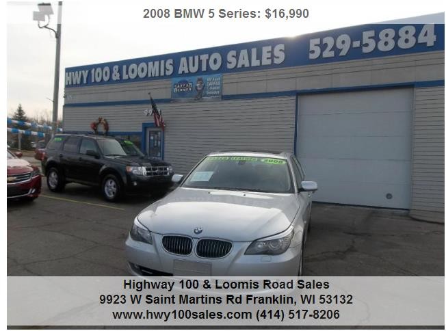 2008 BMW 5 Series