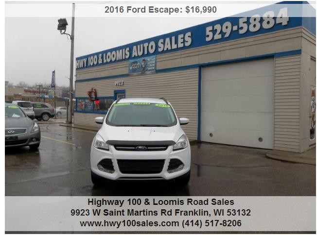 2016 Ford Escape