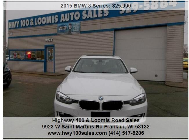 2015 BMW 320i xDrive AWD 4dr Sedan