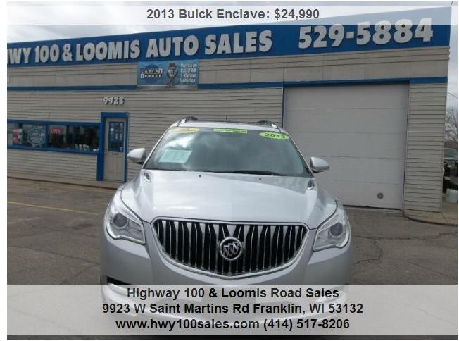 2013 Buick Enclave