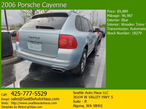 2006 Porsche Cayenne S