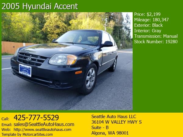 2005 Hyundai Accent