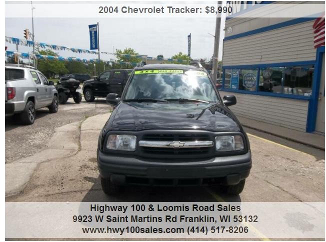 2004 Chevrolet Tracker