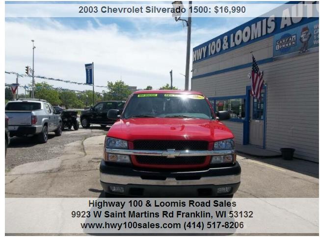 2003 Chevrolet Silverado 1500