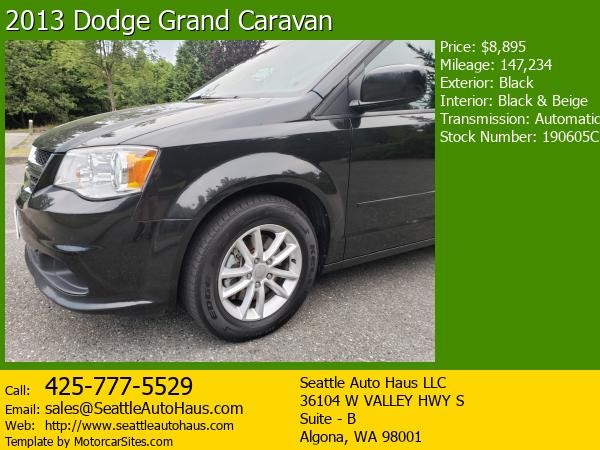 2013 Dodge Grand Caravan