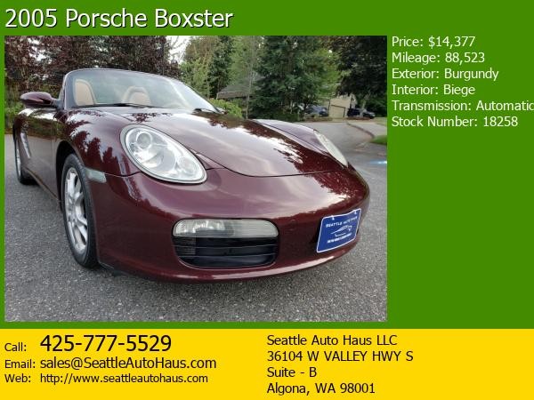 2005 Porsche Boxster