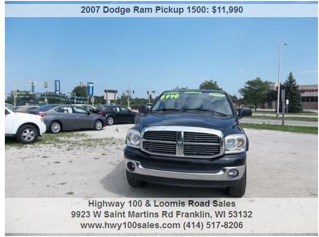 2007 Dodge SLT 4dr Quad Cab 4WD SB