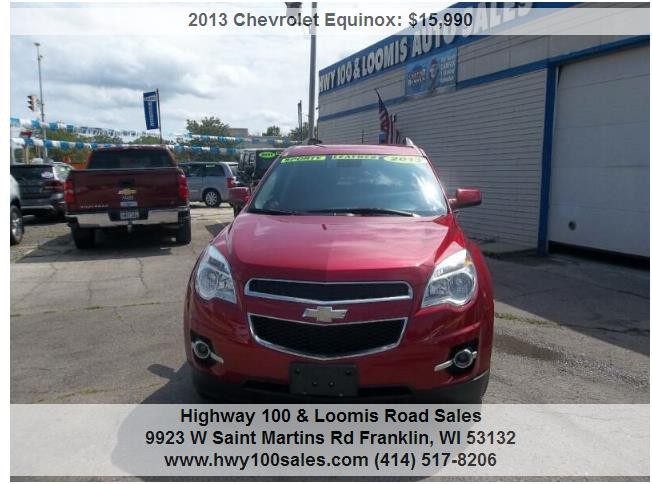 2013 Chevrolet Equinox LT2