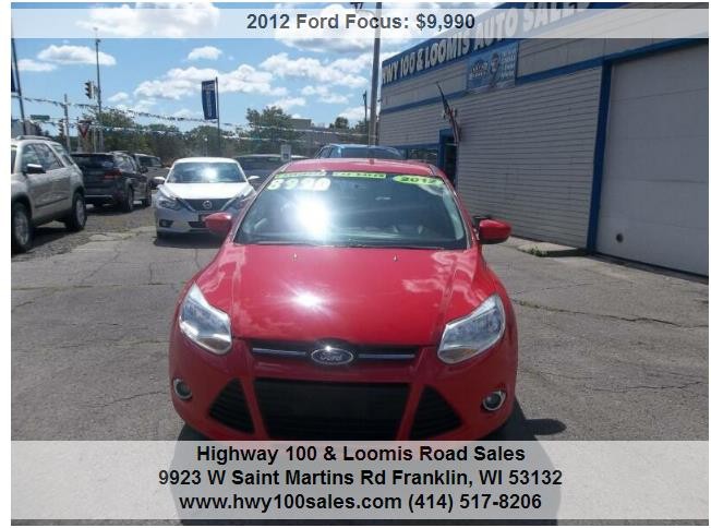 2012 Ford Focus SE 4dr Hatchback