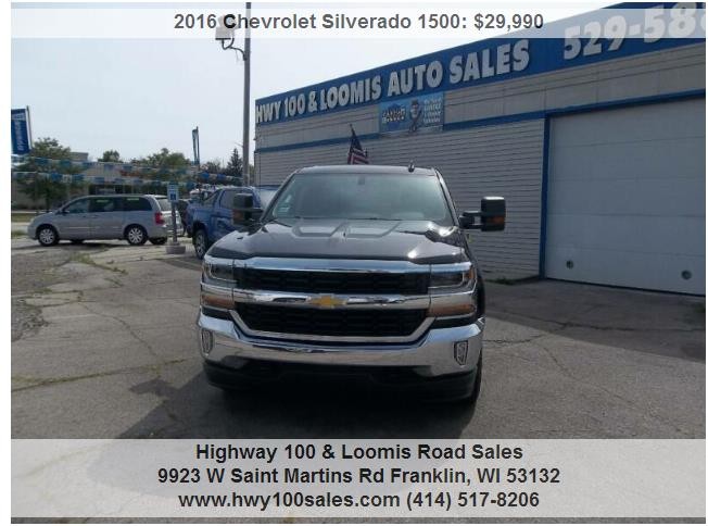 2016 Chevrolet Silverado 1500