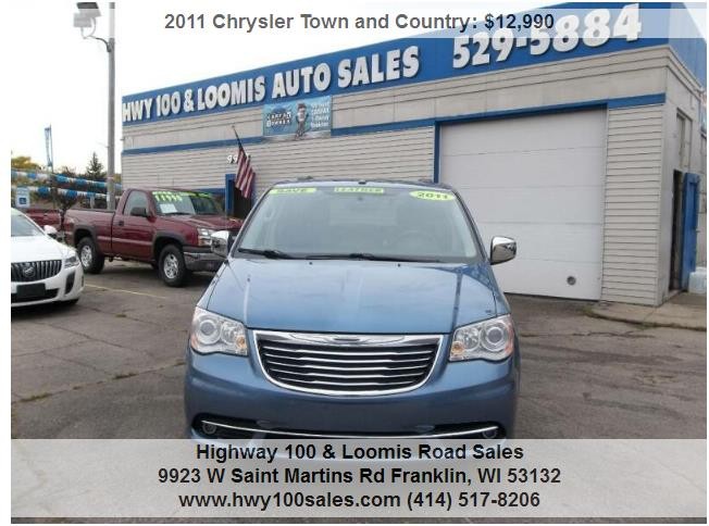 2011 Chrysler Town  Country