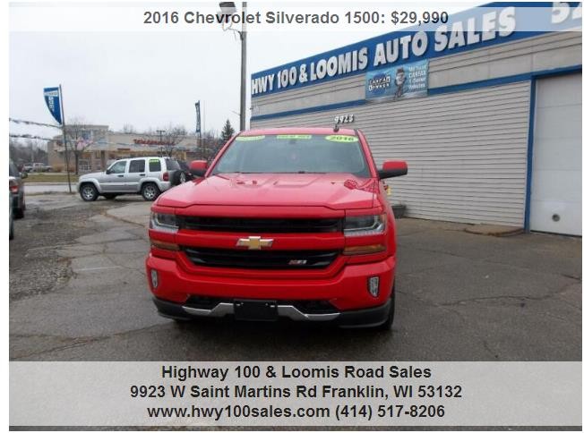 2016 Chevrolet Silverado 1500