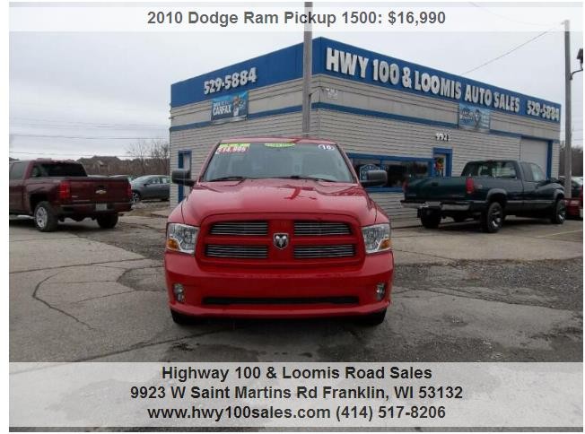 2010 Dodge RAM 1500 SLT