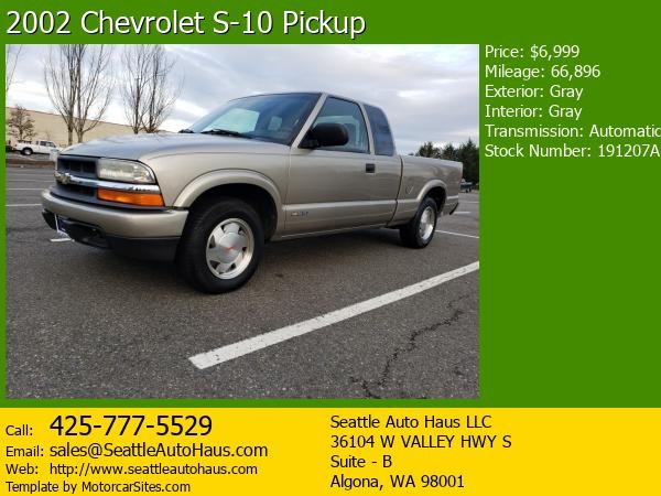 2002 Chevrolet S-10 Pickup